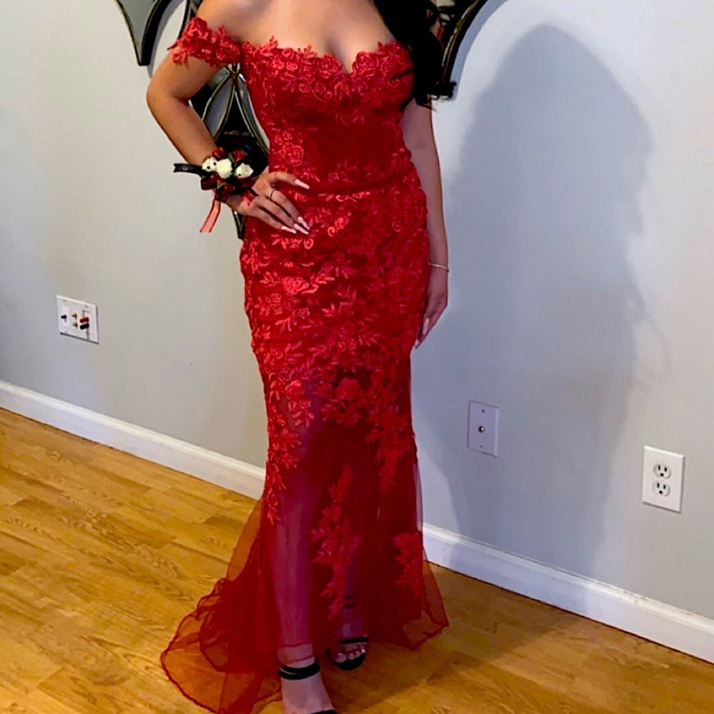 Mia Bella Couture prom dress